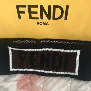 Fendi wool headband